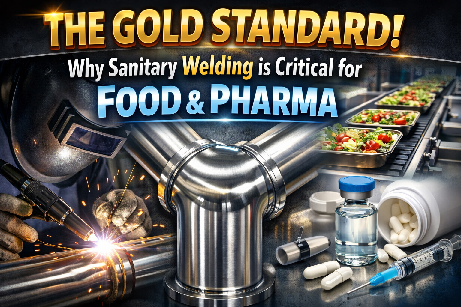 The Gold Standard: Why Sanitary Welding is Critical for Food & Pharma