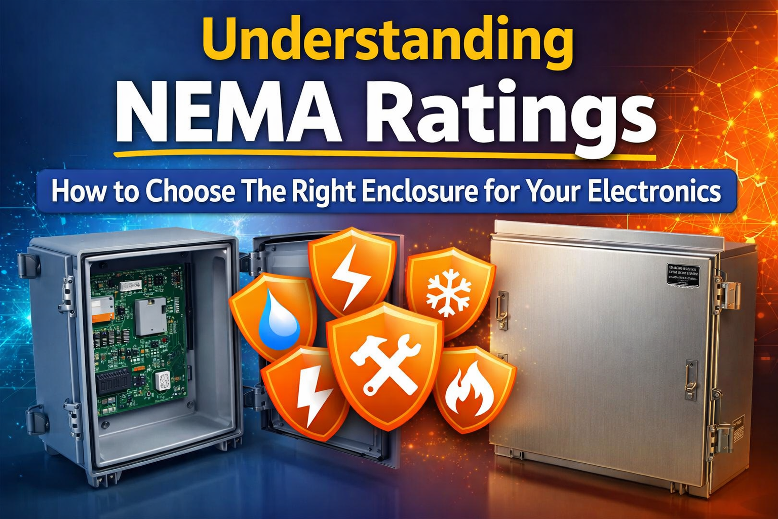 Understanding NEMA Ratings: How to Choose the Right Enclosure for Your Electronics