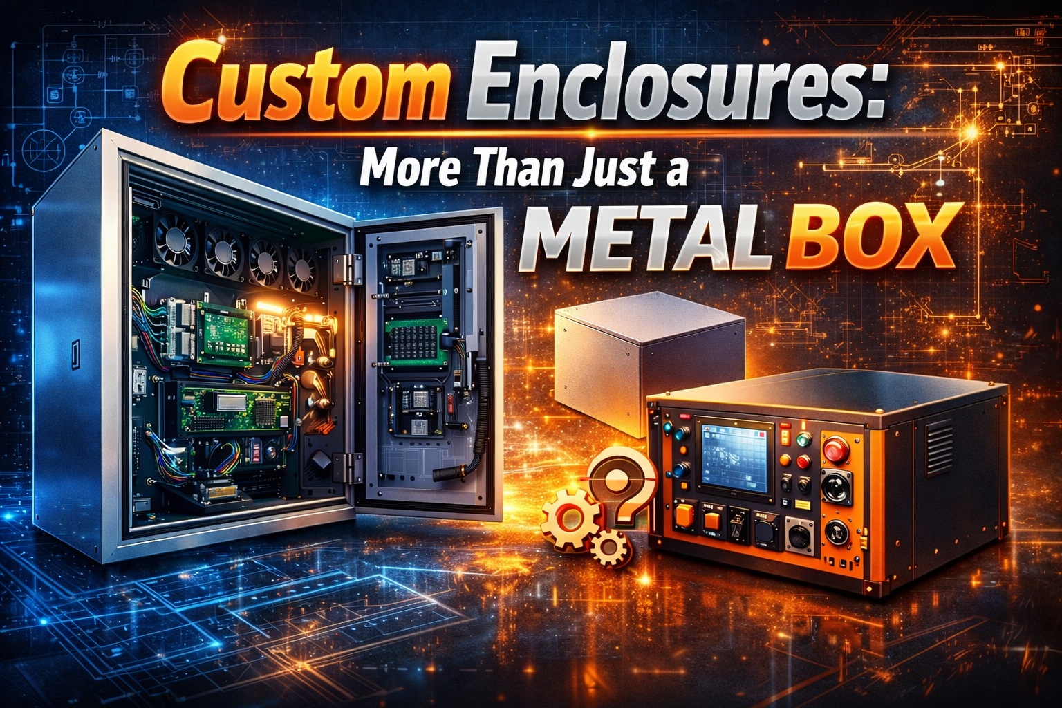 Custom Enclosures: More Than Just a Metal Box