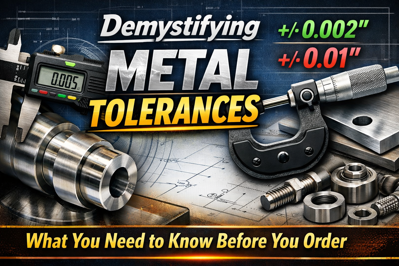 Demystifying Metal Tolerances: What You Need to Know Before You Order