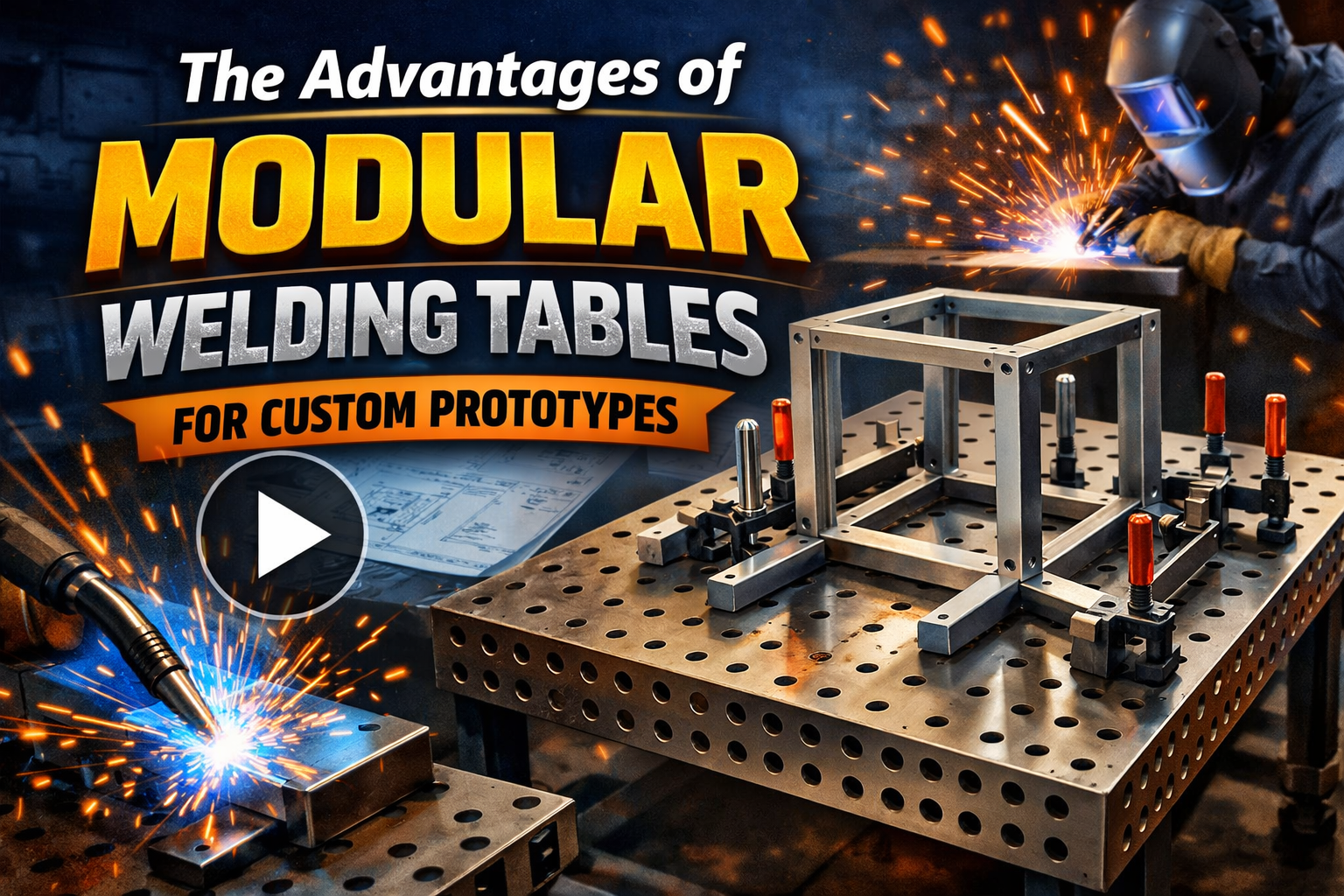 The Advantages of Modular Welding Tables for Custom Prototypes